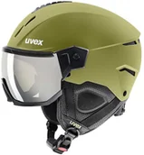 Kaski narciarskie - Uvex Kask narciarski Instinct Visor crocodile mat (07) 56/6/260/30/07 - miniaturka - grafika 1