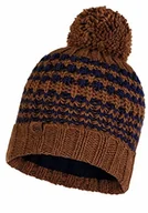 Czapki i chusty sportowe damskie - Buff Unisex Kostik Dzianinowy i Polar Czapka Brązowy Jeden rozmiar 120841.337.10.00 - miniaturka - grafika 1