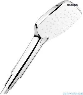 Oltens Driva EasyClick(S) Alling zestaw prysznicowy z mydelniczką chrom/biały 36005110 - Zestawy prysznicowe - miniaturka - grafika 2