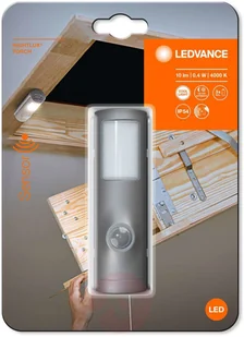 LEDVANCE LEDVANCE Nightlux Torch lampka nocna LED srebrna - Lampy ścienne - miniaturka - grafika 3