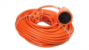 HBF ogrodowy bez uziemienia 20m, PVC 2x1 marki EMOS. - Przedłużacze i rozgałęźniki - miniaturka - grafika 3