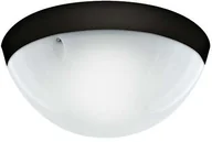 Lampy ogrodowe - Ideus Zewnętrzna LAMPA sufitowa AQUA DOLUNAY 02548 ścienna OPRAWA elewacyjna KINKIET ogrodowy PLAFON outdoor IP54 czarny biały 02548 - miniaturka - grafika 1