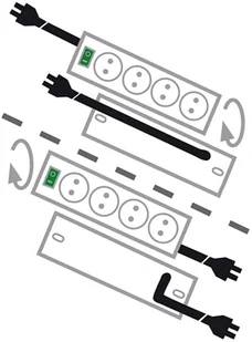 Brennenstuhl Listwa zasilająca Primera-Tec DigiMaster, 7 gniazd (1153300477) - Przedłużacze i rozgałęźniki - miniaturka - grafika 3