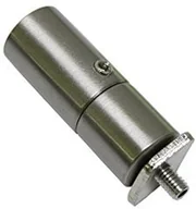 Karnisze - Gardinia 33180 wspornik sufitowy do karnisza krótkie, seria Chicago, średnica 20 MM, stal nierdzewna 33180 - miniaturka - grafika 1