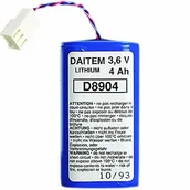 Baterie i akcesoria - Hager batli05 bateria litowa-(3,6 V/4 AH) atral daitem - miniaturka - grafika 1