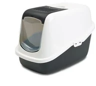 Kuwety dla kotów - Savic TOALETA DLA KOTA NESTOR CZARNA 56x39x38.5cm - miniaturka - grafika 1