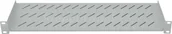 Akcesoria do szaf serwerowych - Intellinet 712200 Półka 1U 150mm rack 19" 2 punkty mocowania perforowana szara 712200 - miniaturka - grafika 1