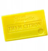 Mydła - Mydło marsylskie naturalne Tymianek Cytryna 100g - miniaturka - grafika 1