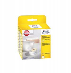 Avery Zweckform Etykiety do drukarek etykiet Zweckform AS0722520 54 x 25 mm Etykieta adresowa biały - Etykiety do drukarek - miniaturka - grafika 3
