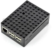 Komputery jednopłytkowe - Pi-Blox - obudowa Raspberry Pi Model 3/2/B+ - czarna RPI-04606 - miniaturka - grafika 1
