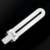 Lampy UV do paznokci - Allepaznokcie Żarówka 7w do lamp lcd i elektronicznych krótka 9,5 cm 1 sztuka - miniaturka - grafika 1