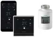 Systemy inteligentnych domów - Termostat Siemens Bezdrátová startovací sada pro radiátory RDS110.RR) - miniaturka - grafika 1