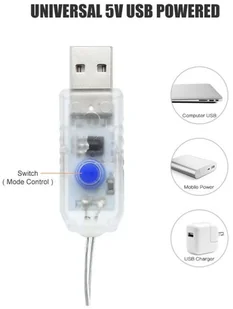 maclean Maclean Kurtyna LED 3x3m MCE413 MCE413 - Żarówki LED - miniaturka - grafika 4