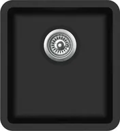 Zlewozmywaki - Aquasanita Arca SQA101 601 Czarny metalik - miniaturka - grafika 1