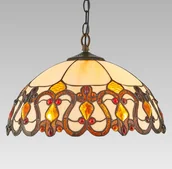 Lampy sufitowe - Prezent Lampa wisząca TIFFANY 2X60W E27 123 123 - miniaturka - grafika 1