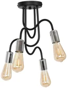 Lampy sufitowe - Luminex Żyrandol natynkowy DOW 4xE27/60W/230V - miniaturka - grafika 1