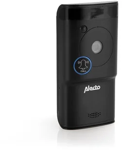 Hesdo Alecto Dzwonek do drzwi Wi-Fi, z kamerą, czarny, DVC-1000 - Dzwonki i gongi - miniaturka - grafika 3