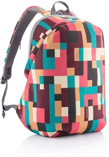 XD Design Plecak na lapotp Bobby Soft Geometric - Torby na laptopy - miniaturka - grafika 6