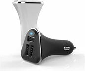 Ładowarki samochodowe - Mobilari Uniwersalna Szybka Ładowarka Samochodowa 3xUSB 5.2A M555005WE - miniaturka - grafika 1