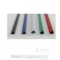 Grzbiety do bindownic - Opus Listwa wsuwana - O.SLIDE 6 mm - niebieski - 50 sztuk A4 - miniaturka - grafika 1