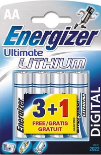 Energizer Bateria LITHIUM AA L91 3+1szt. 639157 - Baterie i akcesoria - miniaturka - grafika 3