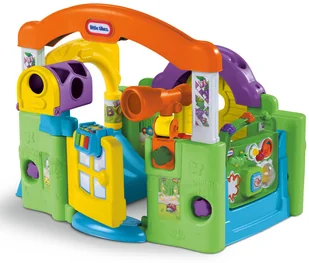 Little Tikes Interaktywne Centrum PLAC ZABAW kojec zjeżdżalnia latarka Gratis 63 - Mały majsterkowicz - miniaturka - grafika 11