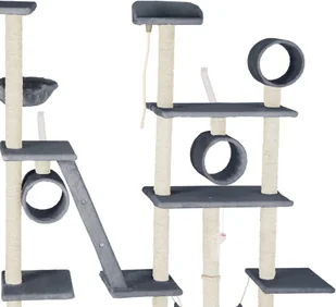 tectake Drapak dla kota Snooky 261 cm - szary 403917 - Drapaki dla kotów - miniaturka - grafika 3