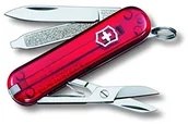 Plecaki - Victorinox mały scyzoryk wielofunkcyjny, czerwony, standard 06223T - miniaturka - grafika 1