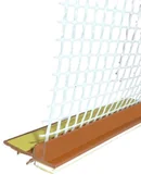 Styropian - Listwa Przyokienna Apu Profil Siatka Złoty Dąb 2,5 - miniaturka - grafika 1