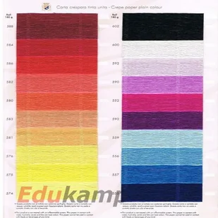 Krepina Krepina 180g/m 562 zielona jasna PA37SDM - Dekoratorstwo - miniaturka - grafika 2