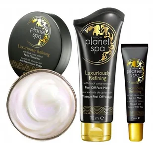 Avon Spa Zestaw Do Twarzy Z Czarnym Kawiorem 3 Szt - Maseczki do twarzy - miniaturka - grafika 2