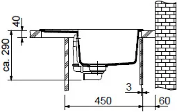 Franke Maris MRG 611-62 beżowy 114.0198.057 - Zlewozmywaki - miniaturka - grafika 4