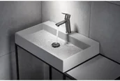 Umywalki - Deante Correo umywalka 60x40 cm nablatowa szara CQRSU6S CQRSU6S - miniaturka - grafika 1