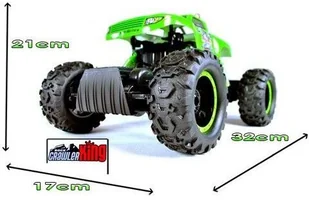 NQD ROCK CRAWLER 4WD 1:12 40MHz Zielony - Zabawki zdalnie sterowane - miniaturka - grafika 5
