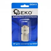 Akcesoria pneumatyczne - GEKO Szybkozłączka pneumatyczna typ żeński GW 3/8" 3259 G03413 - miniaturka - grafika 1