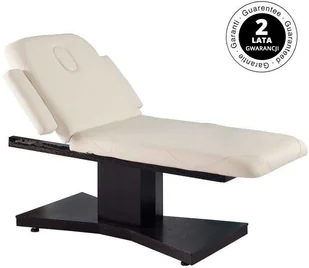 AZZURRO Spa leżanka kosmetyczna azzurro 805 1 siln. venge/latte podgrzewana P123999 - Fotele kosmetyczne - miniaturka - grafika 3