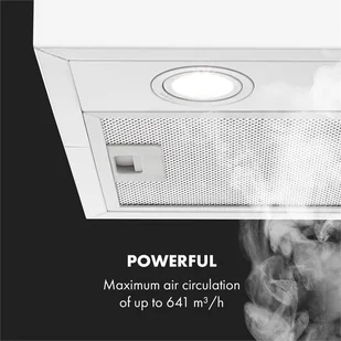 Klarstein CGCH3-Structura-WH - Okapy kuchenne - miniaturka - grafika 4