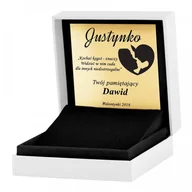 Pudełka i szkatułki - Murrano Pudełko na biżuterię białe PD-007 - miniaturka - grafika 1