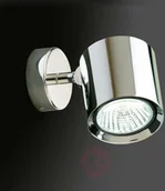 Lampy ścienne - Milan KRONN - odchylana lampa ścienna, chrom - miniaturka - grafika 1