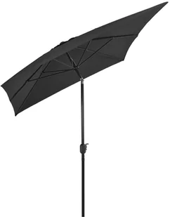 vidaXL Parasol ogrodowy na metalowym słupku, 300 x 200 cm, antracytowy vidaXL - Parasole ogrodowe - miniaturka - grafika 9
