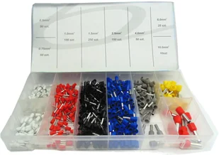 Zestaw Końcówek I Konektorów Kablowych 685 Szt - Inne mocowania - miniaturka - grafika 2