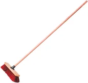 Miotły, szufle, mopy - LUX-TOOLS LUX Miotła ulicówka z trzonkiem 40 cm - miniaturka - grafika 1