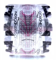 Akcesoria do paznokci - Indigo Formy Transparentne Do Przedłużania 100 szt - miniaturka - grafika 1