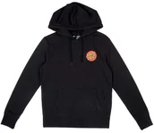 Bluzy damskie - Santa Cruz bluza Classic Dot Hood Black BLACK) rozmiar 12 - miniaturka - grafika 1