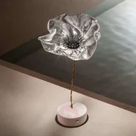 Lampy stojące - Slamp Lafleur lampa stołowa LED, na baterie - miniaturka - grafika 1