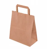 Akcesoria do pakowania - Torby Papierowe Eko 260x140x300 26x14x30 400szt - miniaturka - grafika 1