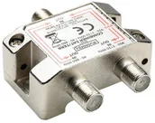 Akcesoria TV-SAT - EVOLOGY Rozdzielacz sygnału TV / SAT 1 wej. / 2 wyj. EVOLOGY - miniaturka - grafika 1