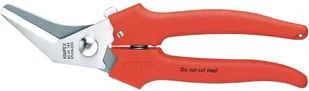 Knipex Nożyczki wielofunkcyjne uniwersalne wygięte, ząbkowane ostrza (95 05 185) - Nożyce i noże - miniaturka - grafika 2