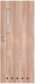 Drzwi wewnętrzne - DRE Skrzydło drzwiowe Vera 20 wiąz bielony 80P - miniaturka - grafika 1