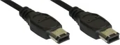 Kable komputerowe i do monitorów - InLine FireWire 400 1394 Kabel 6 Pin męski męski 10m 34010 - miniaturka - grafika 1